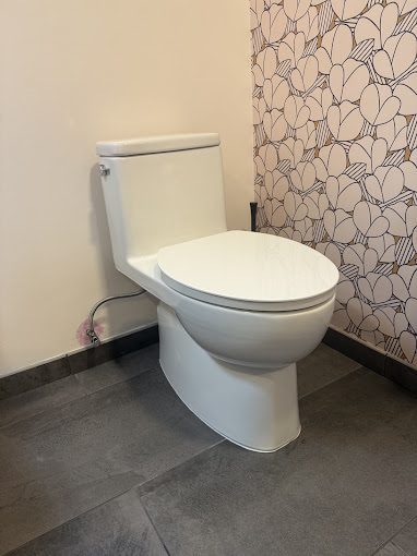 Kohler Reach toilet installed in residential bathroom
