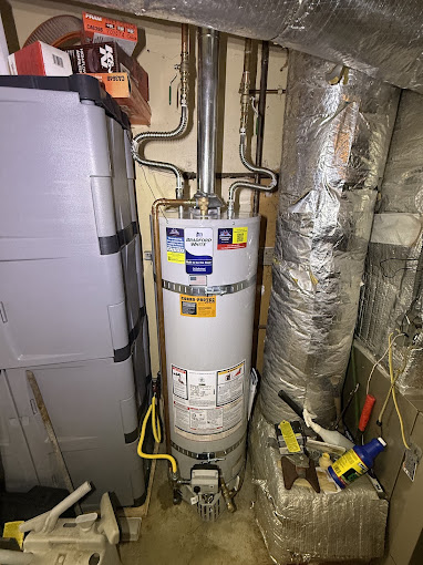 Bradford White water heater installation